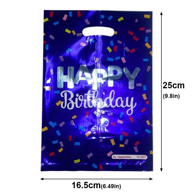 10/20/30pcs Birthday Party Gift Aluminum Wedding Candy Plastic Snack Bags Gift Packaging Holiday Return Bags