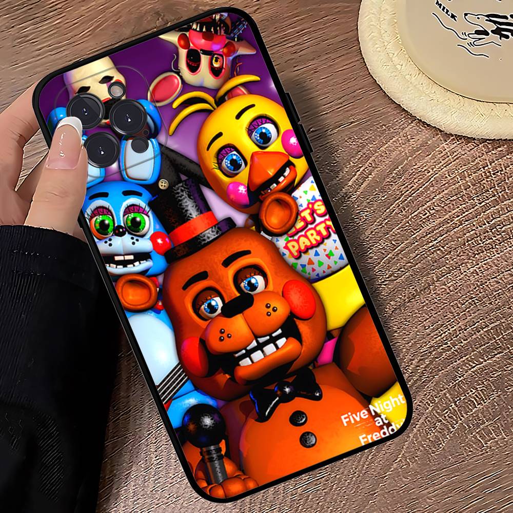 Five-Nights-At-Freddys Phone Case For IPhone 14 Plus 13 Mini 11 16 15 17 Pro Max Protection Shockproof