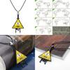 Gravity Falls Bill Pendant Chain In Alloy With Electroplated Finish For Cosplay And Daily Wear