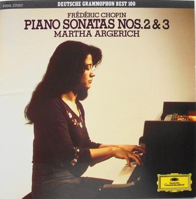 CD MARTHA ARGERICH - Beerdigung * Klaviersonate Nr. 2 in B f F00G27057 Deutsche Grammo 1989 Japan Obi Classical Used