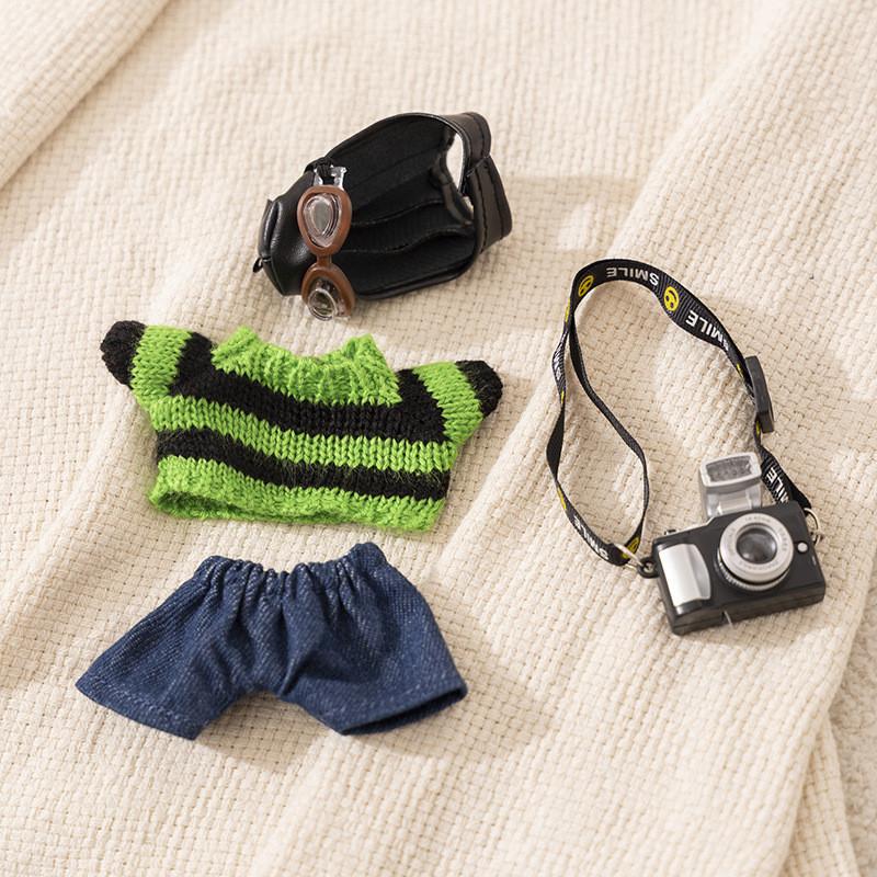 Stuffed 15cm Delightful Dog Doll With Camera In Stylish Sleepwear Ideal For All Ages