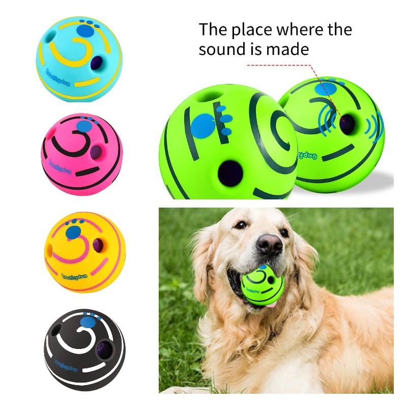 Sound Rolling Dog Giggle Ball Self High Molars Relieving Boredom Bite Resistant