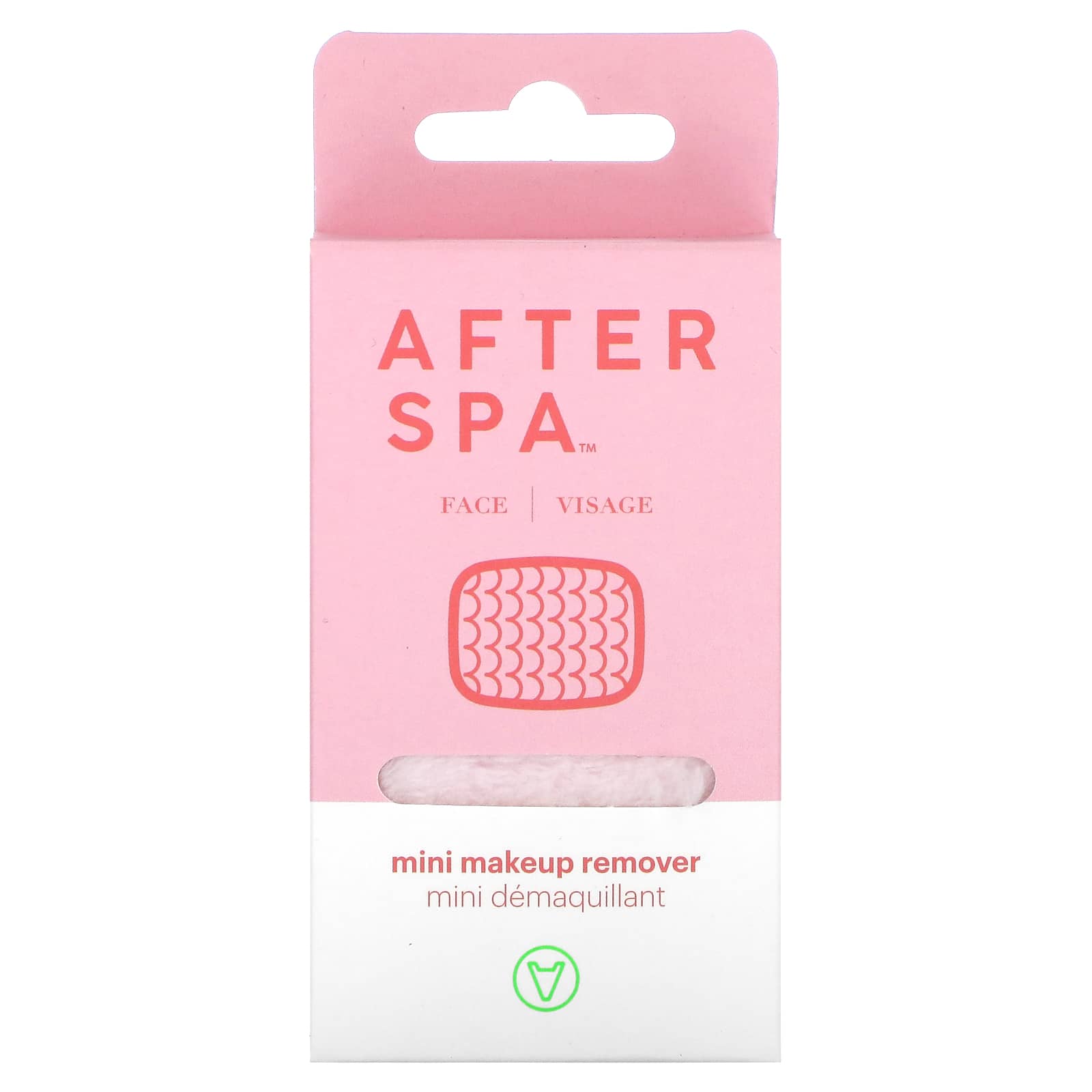 

AfterSpa, мини-средство для снятия макияжа, розовое, 1 салфетка