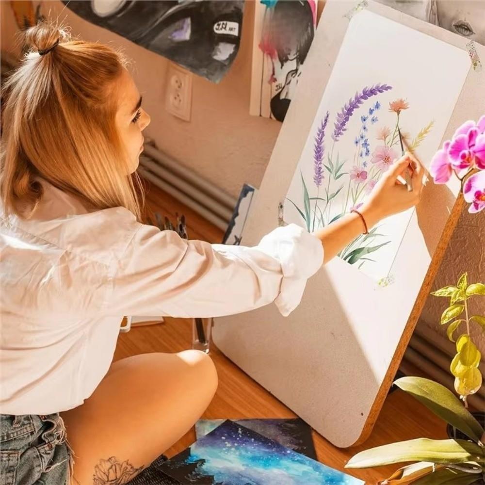 5Pcs Smooth Strokes Painting Brush Set Soft Elastic Bristles Art Paint Brushes  Comics Painting