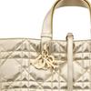 DIOR Toujours Calfskin Native Bag, One Shoulder Handbag Medium Women's Gold M2821ONRU-M25J