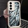 Phone Case for Samsung Galaxy S26 S25 Ultra S24 FE Discounted Salted Fish Shell S23 Plus S22 + S21 S20 5G Soft Silicone Funda