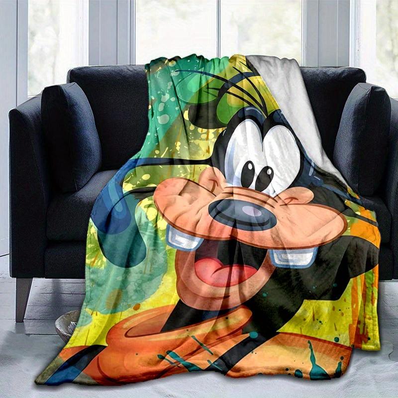 1 pezzo Coperta Disney Pippo Perfetta per Arredamento Casa, Copridivano, Uso Esterno, Regali, Morbida Coperta per Camera da Letto, Soggiorno, Viaggio