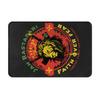 Leeuw van Juda Rasta Jamaicaans Reggae Antislip Deurmat Vloermat Duurzaam Tapijt Vloerkleed voor Keuken Entree Huis Balkon Voetmat Mat