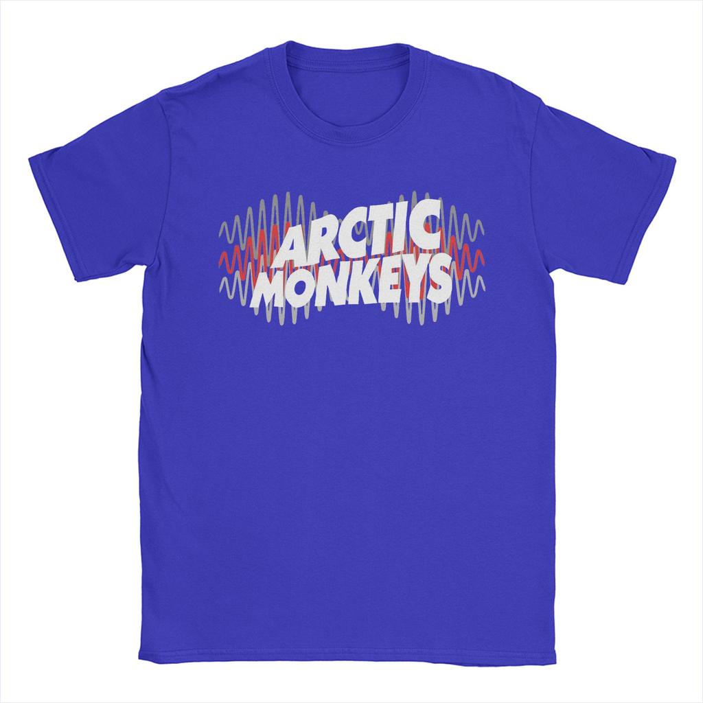 Arctic Monkeys T Shirt Men Pure Cotton Funny T-Shirt O Neck  Tees Short Sleeve Clothes Gift Idea