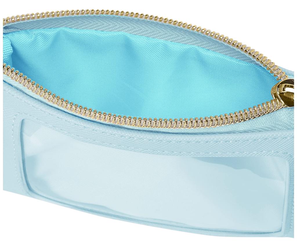 Pass pouch with clear window