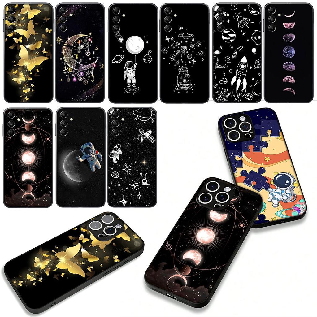 Phone Cover Moon And Stars Coque for Xiaomi Poco F7 F6 F8 Ultra F5 X7 X6 X5 M6 M7 M8 Pro C85 C75 C65 C71 C61 4G 5G Case