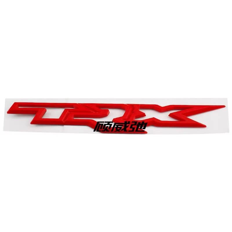 Geschikt voor pick-up truck kofferbak autosticker RAM TRX carrosserie ABS kunststof Engels label