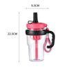 Leak-Proof Water Bottle with Straw Tea Infuser Lucky Belly Cup Sports Water Bottle  Daily Life