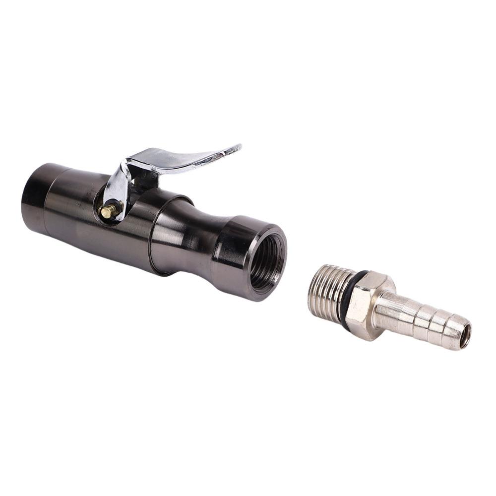 4PCs 1/4in FNPT Brass Tire Chuck 300 PSI Closed Flow Chuck Heavy-Duty Lock On Air Chuck  Auto Shop