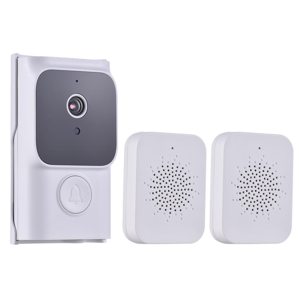 WiFi Smart Door Door Camera with 2 App Control Infrared Night Viewing Rechargble Video Intercom Door 2-Way for Vi