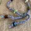 Herbstarmband aus gestricktem Pool-Stoff: Buntes Handgefertigtes Glasperlen Gewebtes Lanyard Anhänger Zubehör.