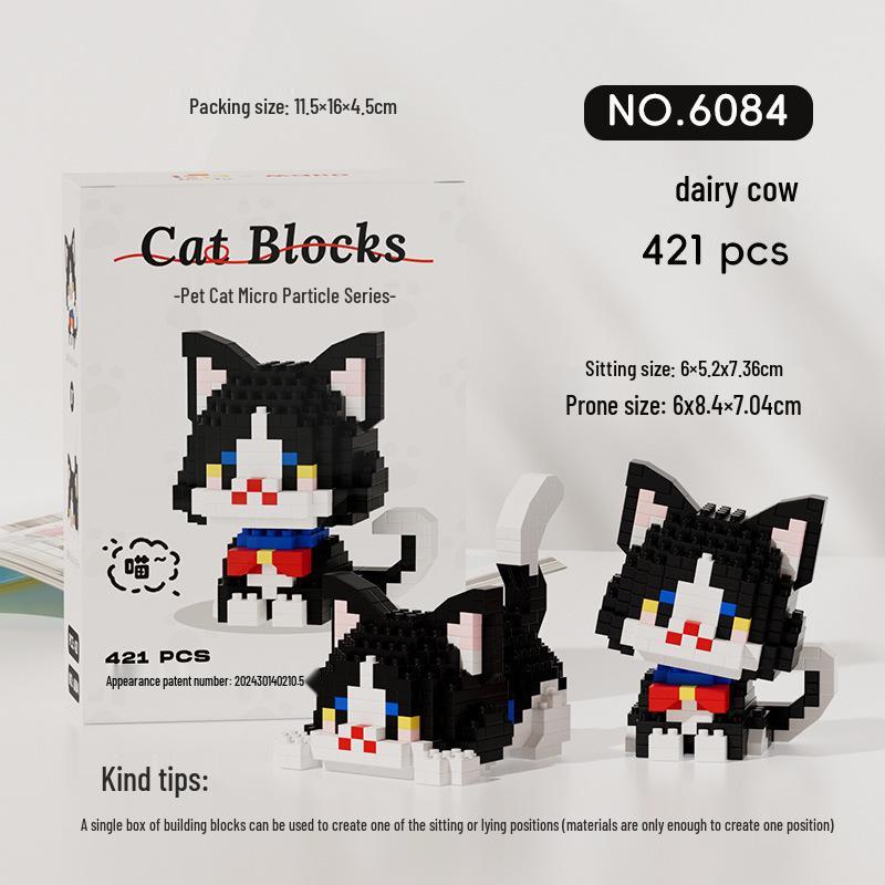 Children's Educational Building Blocks for Pets: Suitable for Dogs, Cats, Bichon Frise, Corgi; Compatible with Lego; Perfect for Children's Day