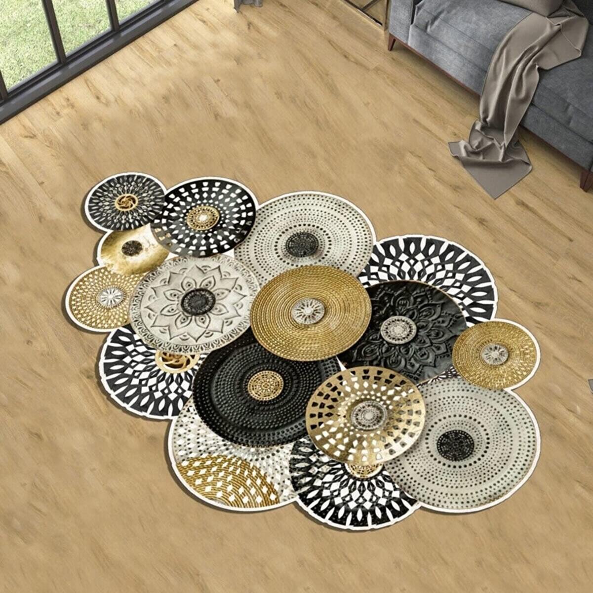 

Декоративный ковер с цифровой печатью Yeshill s Home Babil Carpet