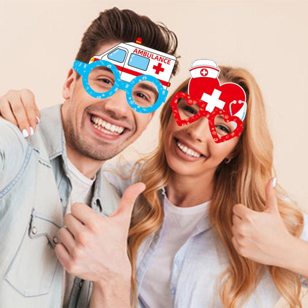 Nurse Glasses Photo Props Nurses Week Gifts Party Favors for Nursing School