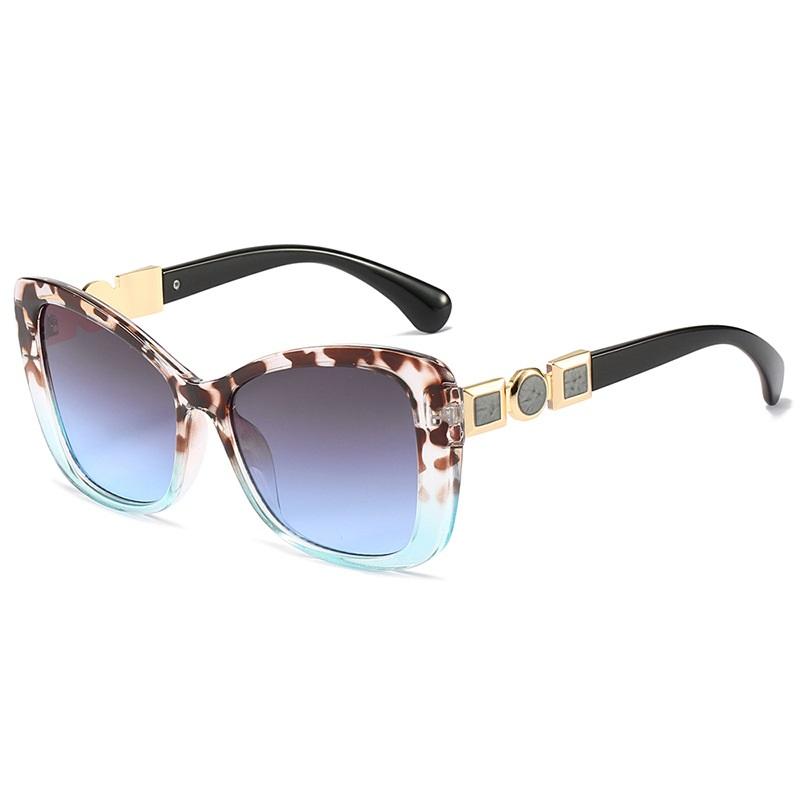 New Cat Eye Women Sunglasses Fashion Gradient Lens UV400 Protection Big Frame Designer Shades Female Oculos Feminino