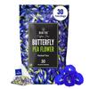 BLUE TEA - Butterfly Pea Flower Tea - 30 Tea Bags - Plant Based Flower Based - Herbal Tea - Caffeine Free - Detox Tea