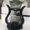 Lazy Kung Fu Tea Set: High Borosilicate Glass Automatic Tea and Water Separator with Magnetic Suction