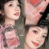 Two-Color Water Light Blusher Multi-Purpose Cream Highlight Expansion Color Face Nature Brightening Female Water Light Muscle Contour Compact One
