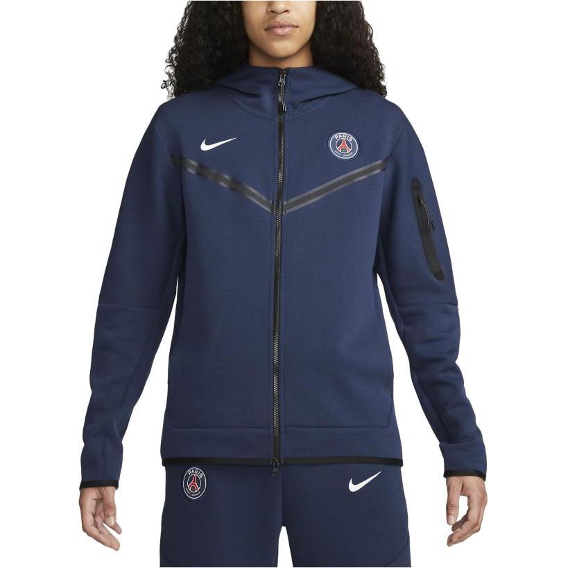 Nike Sweat à capuche zippé intégral PSG Tech Fleece Sportswear DM2887-410