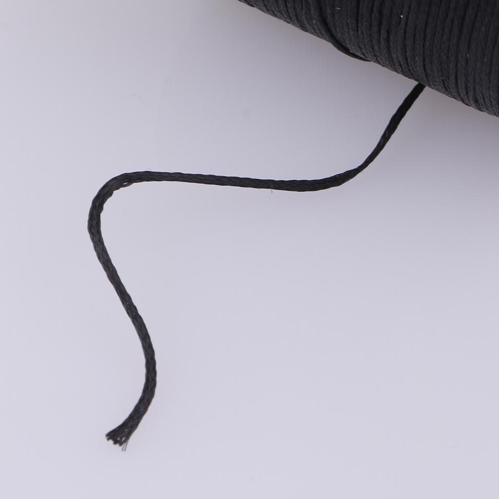 Waxed Polyester Sewing Thread Heavy Duty Embroidery Cord Multicolored Spool for DIY Leathercrafts Hand Sewing Accessories