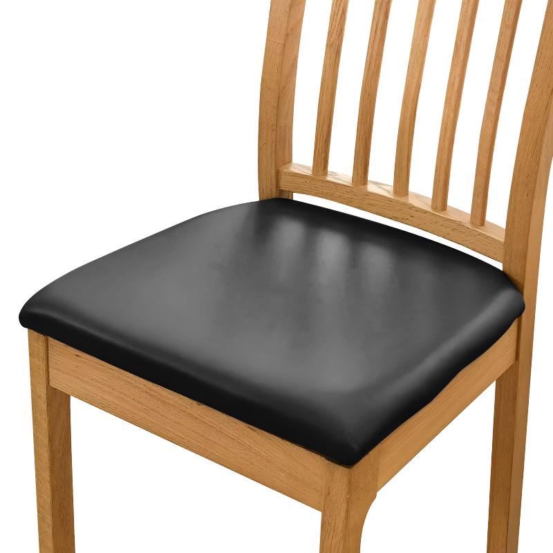 Waterproof PU Leather Chair Cushion Cover - Universal Protective Stool Seat Wrap