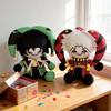 Pierrothe Harlequin Plush Doll With Short Velvet Fabric For Collectors And Kids