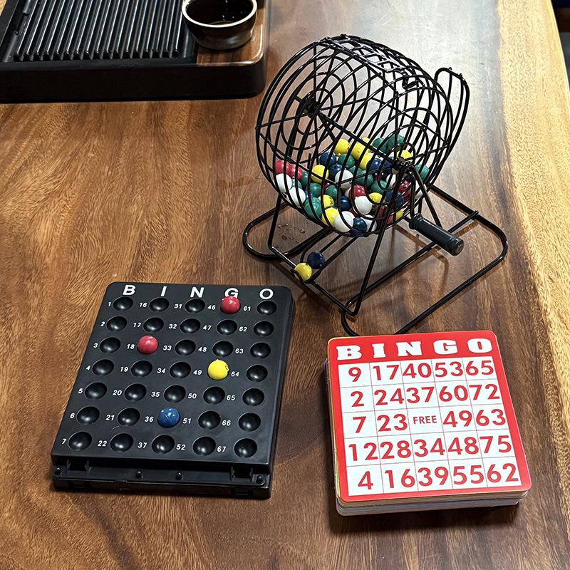 Bingo Shaking Number Machine: Spin to Win Lottery Game for Party Fun and Excitement