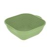 Silicone Bread Proofing Basket with Lid, Heat Dough Fermentation Basket for