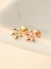 Minimalpiercing 14K Mini Me Wildflower Piercing Earrings