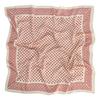 Spring and Autumn New Printed Square Scarf Women's Temperament Fashion Decorative Scarf, Professional Versatile 71x71 Silk Scarf