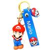 Soft Rubber Mario Keychain Fun Cartoon Accessory With Independent Packaging Perfect Gift For Kids And Adults