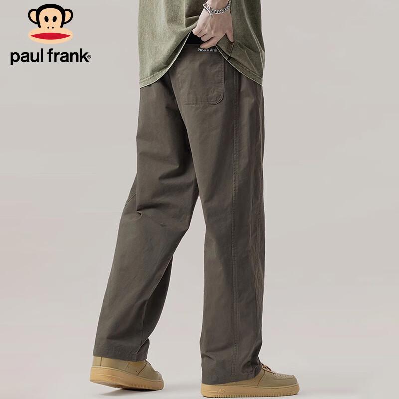 Paul Frank Men's American High Street Loose Straight Cargo Pants