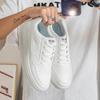 Men Shoes Outdoor Leather Casual Sneakers White Vulcanized Sneakers Comfortable Platform Shoes Male Walking Shoes