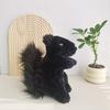 Peluche Scoiattolo Realistico con Coda Folta Carino Animale Ingegnoso Bambola di Pezza Scoiattolo Kawaii Morbido Regalo Per Bambina Bambino