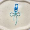 Runaway Princess Colorful Hollow Ribbon Bow Keychain Ornament