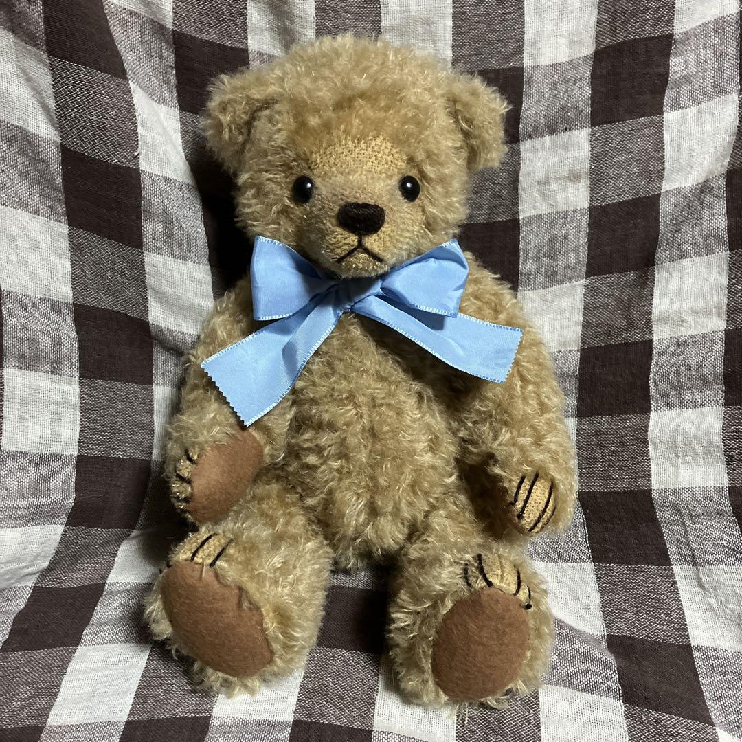 

[USED] Wood wool stuffed teddy bear