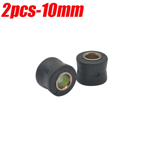 Motorcycle Rear Shock Bushing Bumper Block 10mm 12mm Shock Absorber Rubber Bush Fixing Ring Rear Rubber Sleeve Accessories