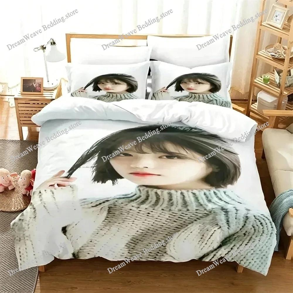 3D Print Singer IU I Ji Eun Bedding Set Duvet Cover king Queen Size Boys Adult Bedding963