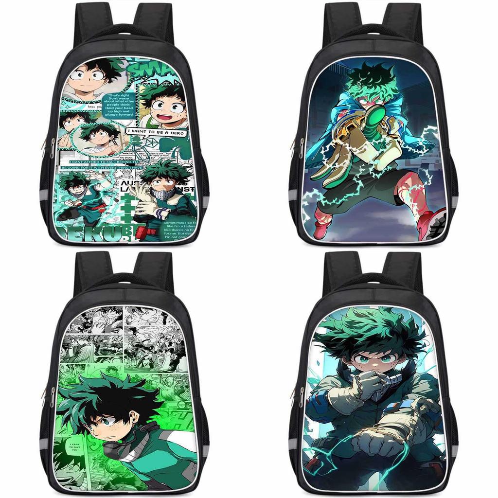 My Hero Academia Large Capacity Lightweight Oxford Fabric Backpack For Kids