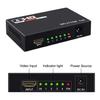 4-in-1 HDMI-compatible Hub Adapter Splitter Home Office Hotel Portable Computer Television Converter Electronic Supplies