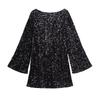 Araltay New Arrival Fashion Style Women's Clothing Fashion All-Match Casual Minimalist Sequin Bows Short Dress