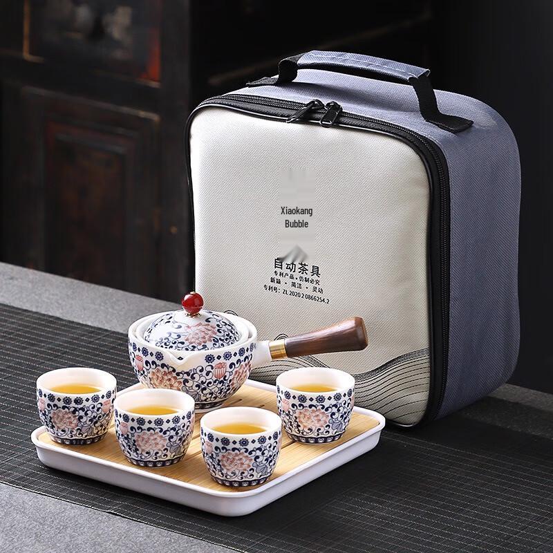 

Portable Outdoor Travel Tea Set - 1 Pot, 4 Cups