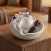 3D Printed Coastal Style Key Tray Conch Shell Shape Conch Shell Storage Box  Entryway Table Decor