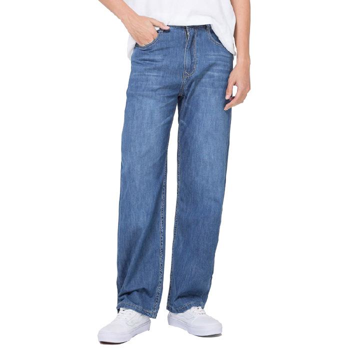 Men's Jeans, Plus Fat, Plus Size, Wide, Straight, Versatile, Large Size, Fat, Thin Casual Trousers
