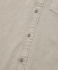 COVERNAT Pocket Dyed Shirt Light Gray